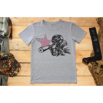 Футболка MR BLADE ВЕЖЛИВЫЕ ЛЮДИ (СВЕТЛО-СЕРЫЙ) XL Футболка MR BLADE ВЕЖЛИВЫЕ ЛЮДИ (СВЕТЛО-СЕРЫЙ) XL