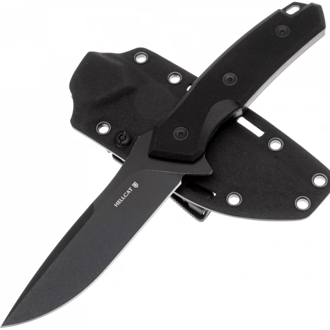 Нож MR.BLADE HELLCAT CQB Black MB910-A8BSW/G10BK Нож MR.BLADE HELLCAT CQB Black MB910-A8BSW/G10BK